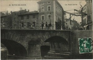 CPA RIVE-de-GIER Le PONT-levis (664377)