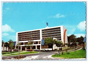 1977 Biloxi Hilton Hotel West Beach Blvd. Biloxi Mississippi MS Vintage Postcard