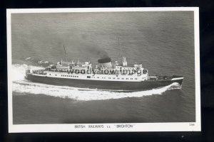 f1827 - British Railways Ferry - Brighton - postcard