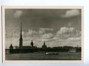 226179 RUSSIA LENINGRAD Paul Fortress LFH 1952 old postcard