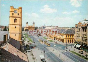 Postcard Modern Red Army Street Debrecen Tramway