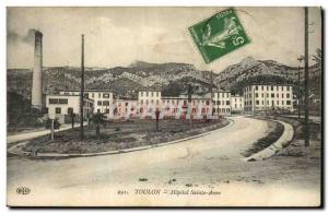 Old Postcard Toulon Sainte Anne Hospital