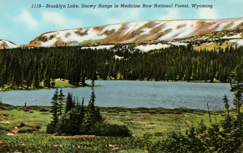 WY - Medicine Bow National Forest. Brooklyn Lake