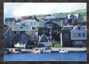 p202 - FAROE ISLANDS Nólsoy 1990 View from the Sea