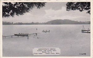 Greetings Grove Cabins And Camp Sites Clear Lake Grass Lake Michigan