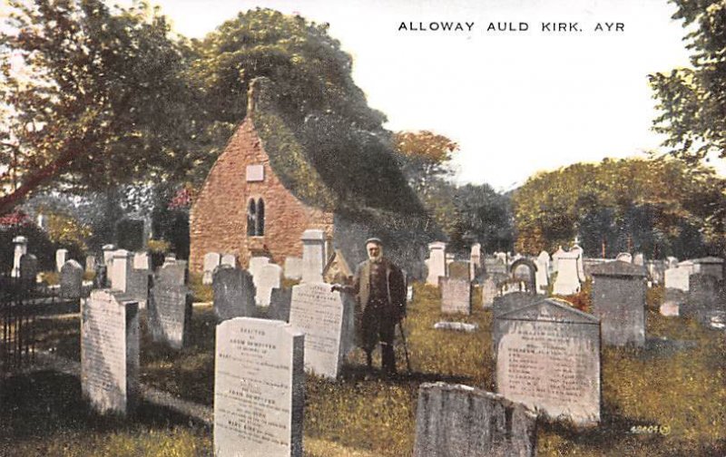 Alloway Auld Kirk Ayr Scotland, UK Unused 