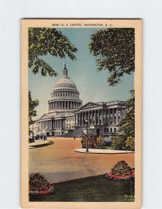 Postcard U. S. Capitol, Washington, District of Columbia