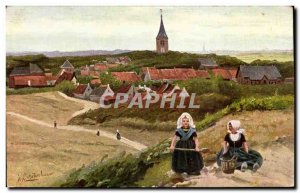 Nederland - Holland - Netherlands - Folklore - Costumes - Old Postcard