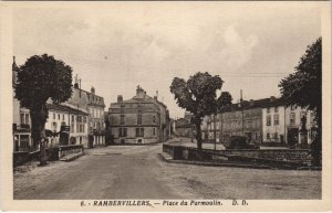 CPA RAMBERVILLERS - Place du Parmoulin (154461)