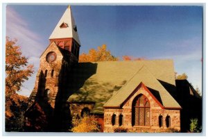 c1960 St. John's Episcopal Church Chapel Views Clifton Springs New York Postcard 