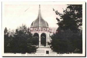 Sainte Anne d Auray - War memorial - Old Postcard