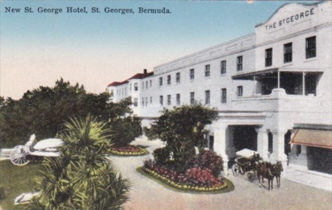 Bermuda St Georges New St George Hotel 1931