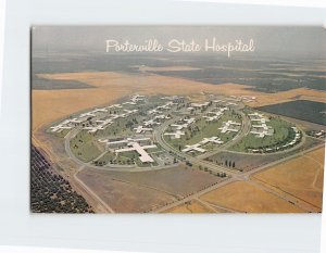 Postcard Porterville State Hospital Porterville California USA