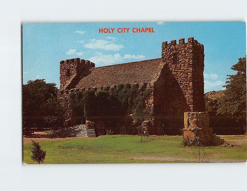 Postcard The Holy City Chapel Wichita Mountains Oklahoma USA