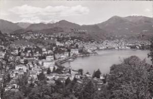 Switzerland Lugano Panorama Photo