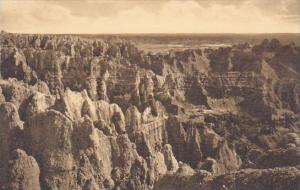 View Of Badlands Nat Monument South Dakota Albertype