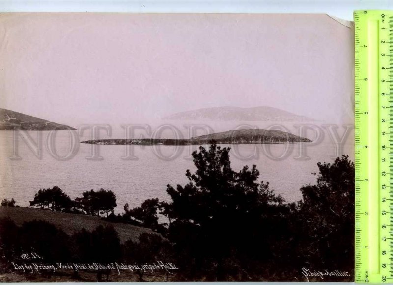 230442 CONSTANTINOPLE Iles Princes Old Sebah & Joaillier photo