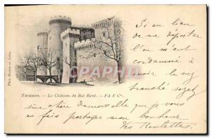 Old Postcard Tarascon Chateau du Roi Rene