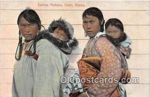  Teller, Alaska, USA Postcard Post Card Eskimo Mothers