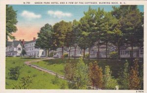 North Carolina Blowing Rock Green Park Hotel And A Few Of The Cottages  Alber...