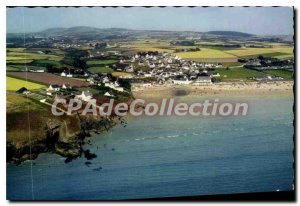 Postcard Modern Brittany Colored pentrez Saint Nic Finistere Menez Hom cliffs...