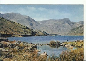 Wales Postcard - Llyn Ogwen - Caernarvonshire - Ref TZ8670