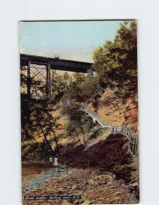 Postcard Jacob's Ladder, Watkins Glen, New York