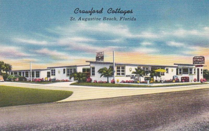 Florida St Augustine Beach Crawford Cottages