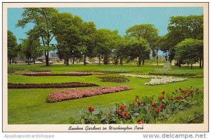 Illinois Chicago Sunken Gardens Washington Park