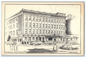 1962 The Dominion Hotel Victoria British Columbia Canada Vintage Postcard