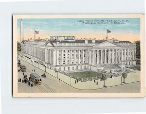 Postcard United States Treasury Washington District of Columbia USA