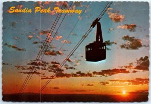 M-90520 Sunset on the Tram Sandia Peak Tramway Albuquerque New Mexico