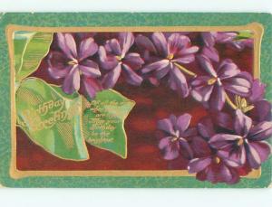Divided-Back BEAUTIFUL FLOWERS SCENE Great Postcard AA2521