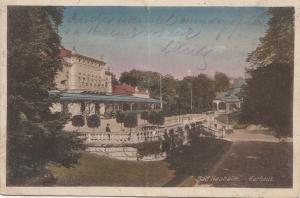 B80107 bad nauheim kurhaus germany  front/back image