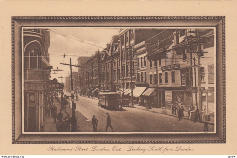 LONDON , Ontario , Canada , 00-10s ; Richmond Street Looking South ; TUCK