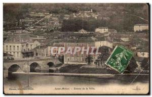 Postcard Saint Mihiel Old City Entrance