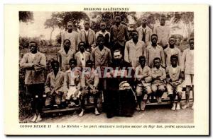 CPA Missions salesiennes Belgian Congo Kafubu the small indi