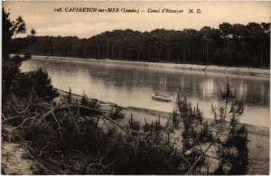 CPA Capbreton Canal d'Hossegor (1263738)