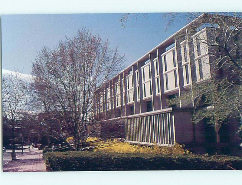 Unused 1980's BUILDING AT BROWN UNIVERSITY Providence Rhode Island RI L7024@