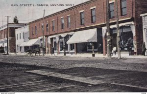 LUCKNOW , Ontario , 1909 : Main Street