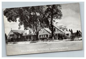 Vintage 1910's Advertising Photo Postcard Toll House Inn Whitman Massachusetts