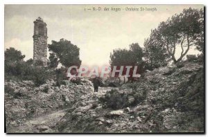 Postcard Old N D Angels St. Joseph's Oratory