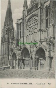 France Postcard - Cathedrale De Chartres - Portail Sud RS27479