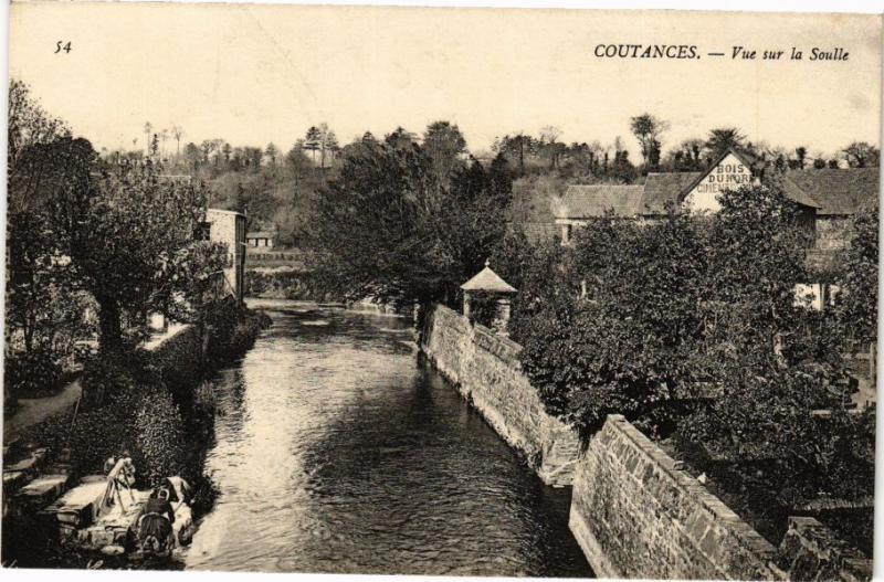 CPA COUTANCES - Vue sur la Soulle (245956)