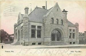 NE, Fremont, Nebraska, Post Office, Tichnor No. 2456