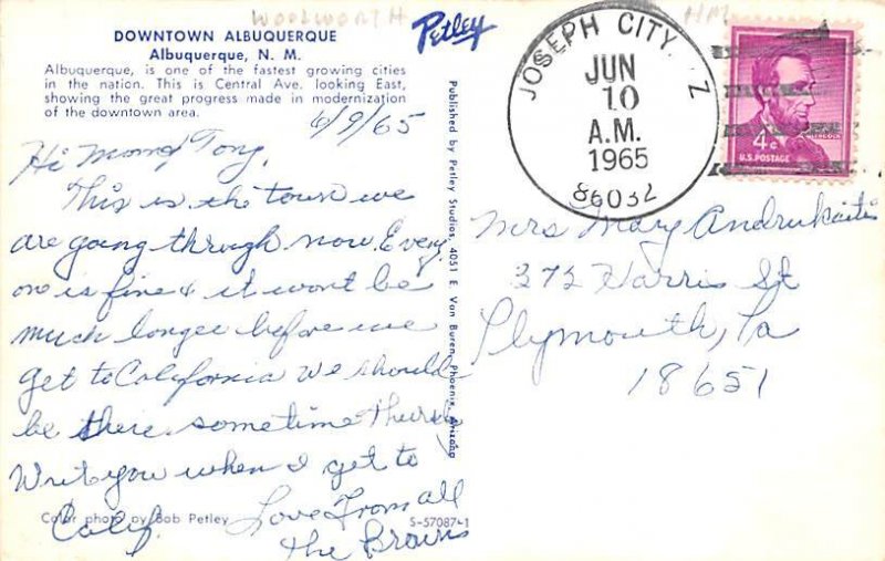 Downtown Albuquerque Albuquerque, New Mexico NM