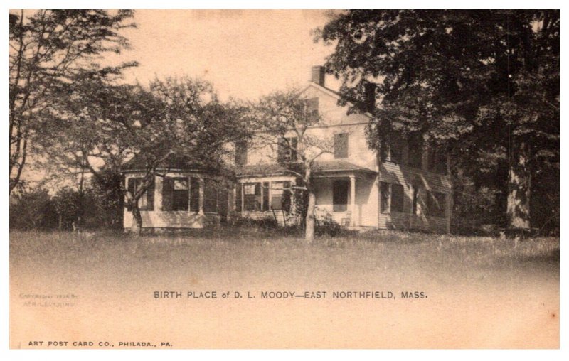 Massachusetts  East Northfield  Birthplace D.L.Moody