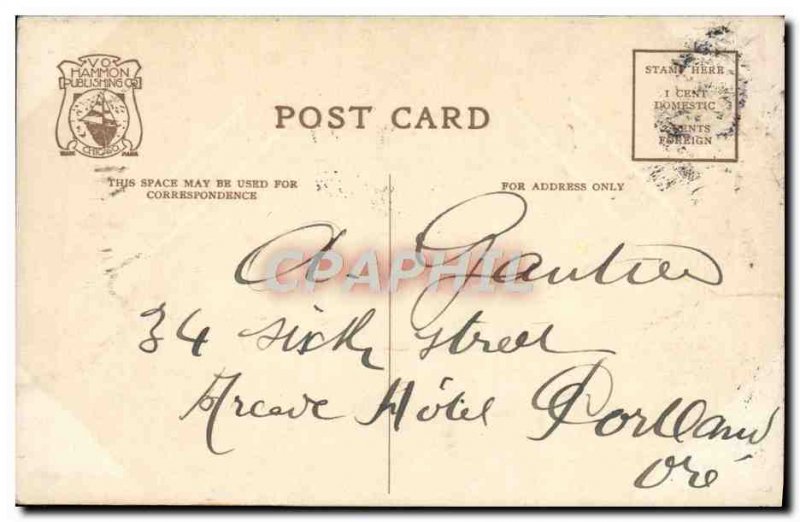 Old Postcard Chicago Illinos Central Depot