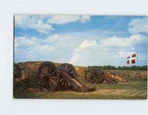 Postcard Grand French Battery, Yorktown, Virginia