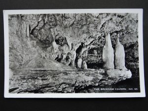 Devon THE BRIXHAM CAVERN c1970's RP Postcard